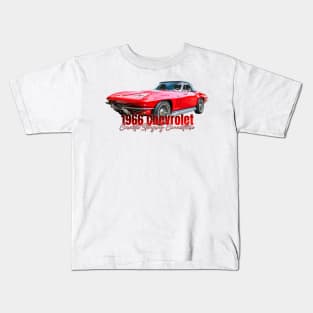 1966 Chevrolet Corvette Stingray Convertible Kids T-Shirt